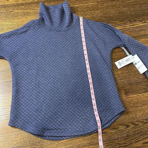 NWT Southern Tide long Sleeve Mellie MockNeck Sweatshirt in Nautical Nacy - XS - Picture 7 of 9